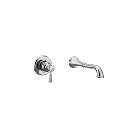 Moen Belfield One-Handle Wall Mounted Tub Filler in Chrome WT9021